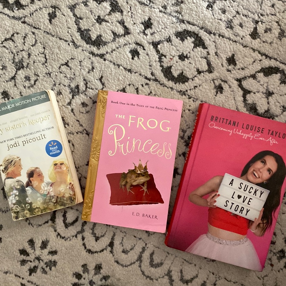 1 hardback / 2 paperbacks - teen readers